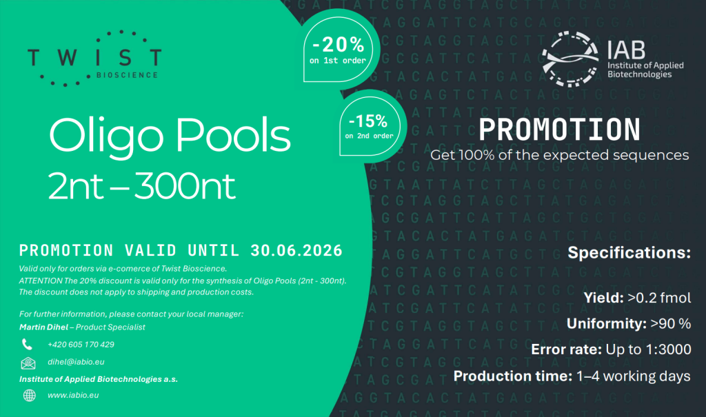 OLIGO Twist promo flyer 2026 EN